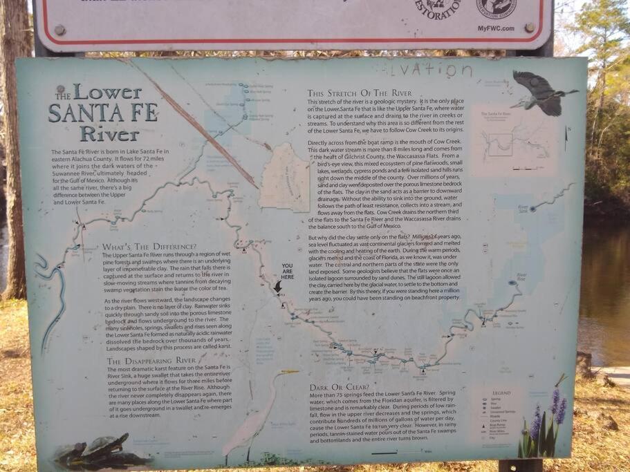 Fort White Huck'S Hideaway Near The Santa Fe River מראה חיצוני תמונה